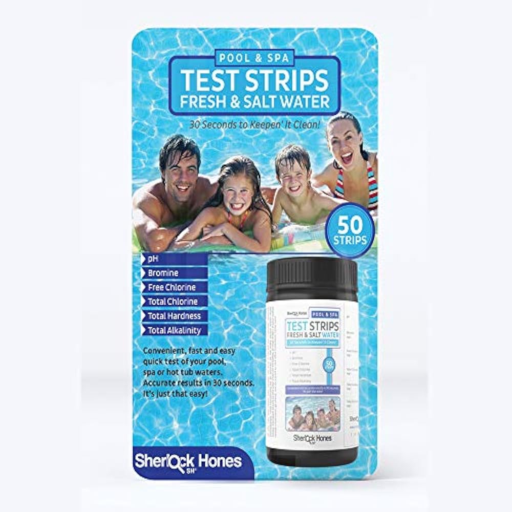 Swimming Test Strips Pool Hot Tub, Spa & Fresh Salt Water 6n1