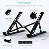 BoYata-Aluminum-Foldable-Laptop-Stand-6-Levels-of-Height-Adjustable-Portable-Laptop-Holder-Riser-for-Desk-Compatible-with-MacBook-AirPro-Dell-HP-Lenovo-Most-10-156-Laptops BoYata Aluminum Foldable Laptop Stand, 6 Levels of Height Adjustable Portable Laptop Holder Riser for Desk, Compatible…