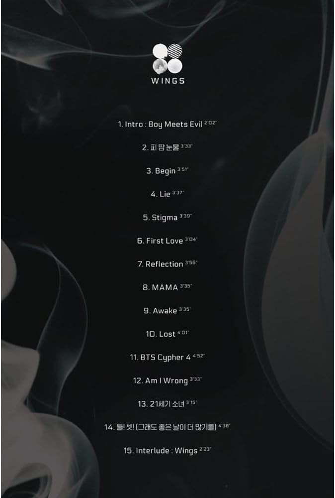 Bts Wings Vol 2 2nd Album Random Ver Cd Photobook Photocard Poster Extra Photocards Gift Set Sealed Bangtan Amazon Co Uk