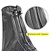 VXAR Rain Shoe Cover Waterproof Overshoe Black 3XL