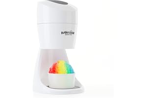 Hawaiian Shaved Ice S900A Shaved Ice and Snow Cone Machine, 120V, White