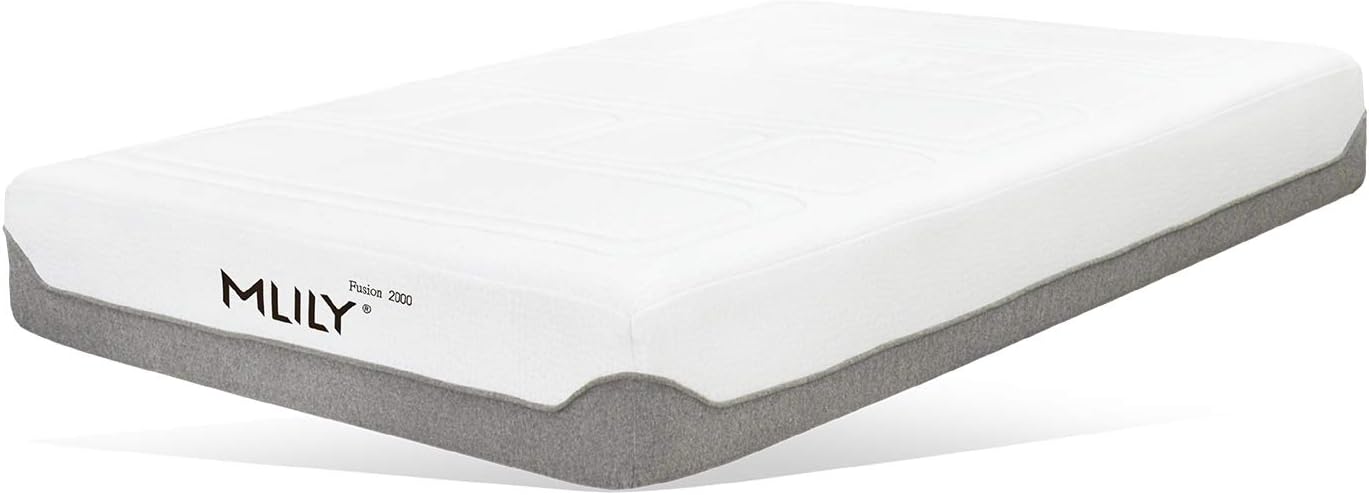 MLILY 13’’ Fusion 2000 Memory Foam Hybrid Mattress (Queen)