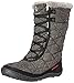 Columbia Women's Minx Mid II Omni-Heat Wool Snow Boot, Black/Burnt Henna, 9 D US