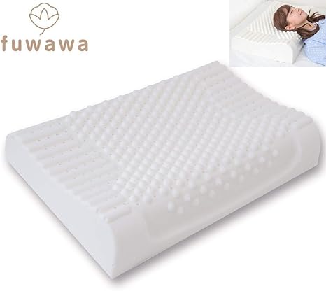 Amazon Fuwawa ふわわ ラテックス枕 Latex ゴム枕 まくら 防ダニ 肩こり 首こり 安眠枕 直線 枕 オンライン通販
