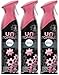 Febreze Unstopables Premium Air Refresher - Shimmer Scent - Up To 6 Hours Of Fresh - Net Wt. 9.7 OZ (275 g) Each - Pack of 3