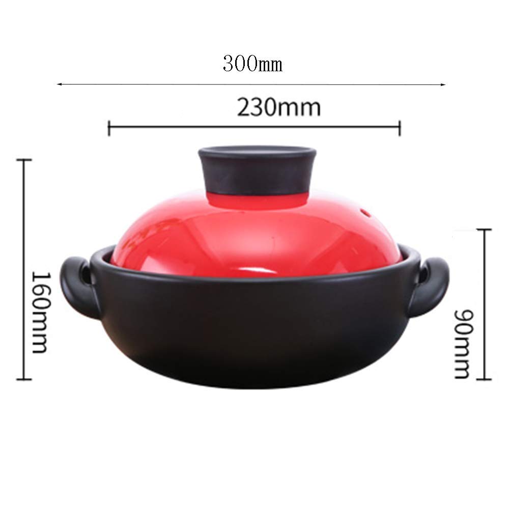 DYR Cazuela, cerámica Cazuela de combustión Directa/Hogares ...