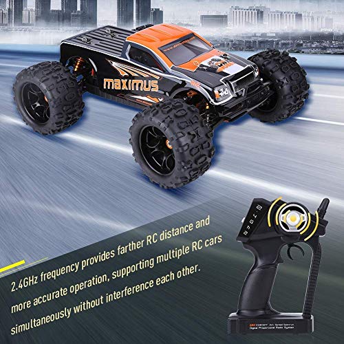 4WD Professionelle Remote Control Car 85km / h High Speed Off Road RC Truck 2,4 GHz Funksteuerung Elektrisches… – Bild 3