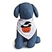 Halloween Dog Bandana with Pumpkin Witch Applique 100% Cotton (Large)