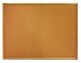 MFLABEL 35x23 inch Cork Bulletin Board Oak Wood Frame Corkboard Message Board
