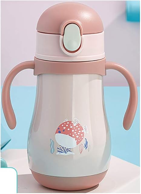 Amazon 反湯沸かしポット学生湯沸かしカップ携帯用ストロー湯沸かし漏れ防止ポット湯沸かしポットストレート飲料水ボトルケトル 暮粉280ml 水筒 マグボトル オンライン通販