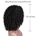 ENTRANCED STYLES Synthetic Curly Wig For Women Kinky Afro Wigs for Black Women Full Wigs Heat Resistant Fiber (280g 14