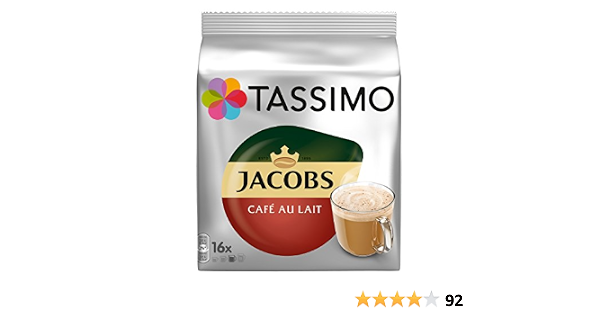 Tassimo Jacobs Café au Lait, Coffee 