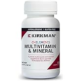 Kirkman - Children’s Multivitamin & Mineral Capsules - 120 Capsules - Potent Broad Spectrum Vitamin/Mineral Supplement - with Coenzyme Q-10 - No Artificial Colors or Flavors