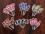 TROLLS CUPCAKE TOPPERS BIRTHDAY PARTY SUPPLIES SET OF 24