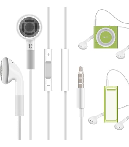 Amazon.com: Dynex Ear Bud Headphones for Apple iPod Shuffle
