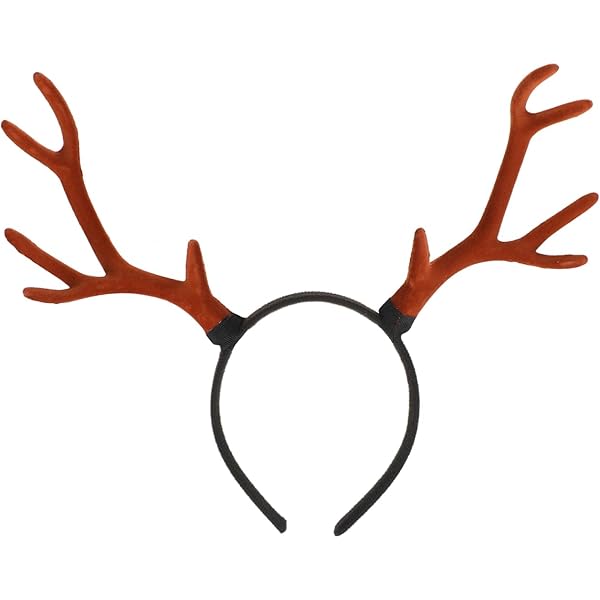 Lot De 2 Bandeaux De Noël En Bois De Renne – Confortables Et Festifs Pour Petits Et Grands !