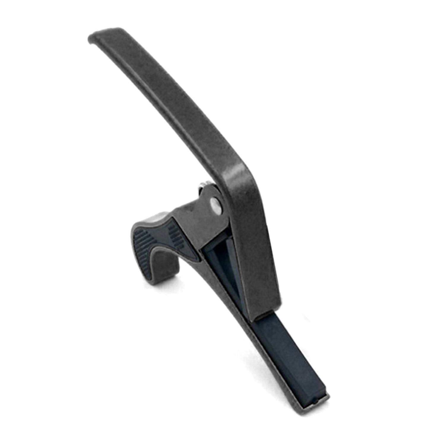 AKORD Electric Acoustic Guitar Quick Change Single-Handed Tune Trigger Capo, Black