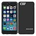 TIAMAT Compatible to iPhone 6S Slim Case & Belt Clip Bumper with Holster (Midnight Black)