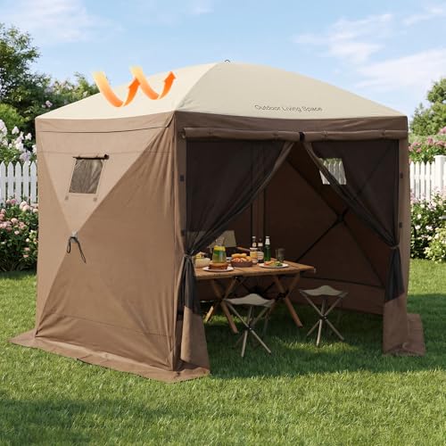 TPHORK 10x10FT Pop Up Screen Tent Gazebo Review: Instant Hexagon Shelter with Mosquito Netting image 26
