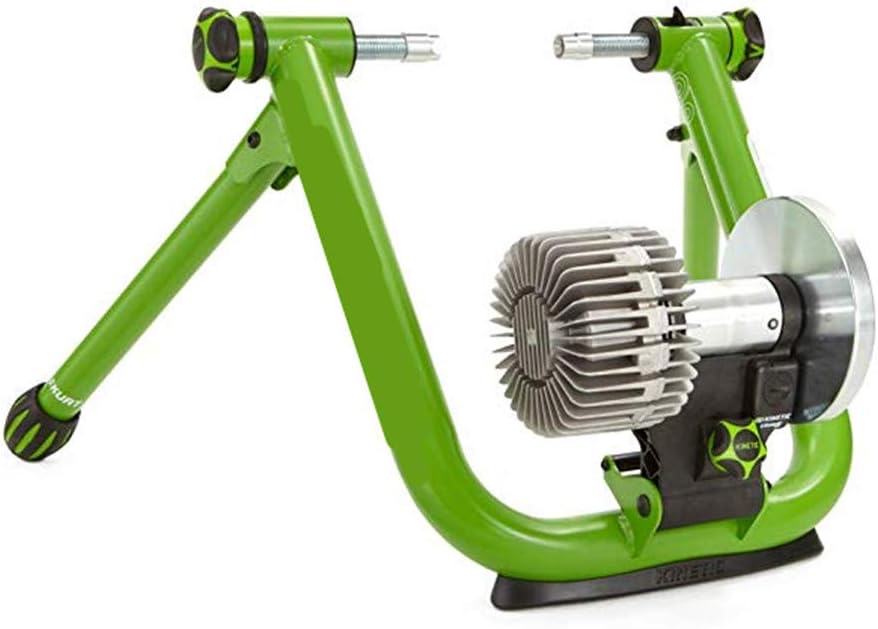 Yhjkvl Bike Trainer Stand Resistance Indoor Bike Trainer Magnetic Turbo Trainer Variable For Road & Mountain Bicycles Bicycle Turbo Trainer (Color : Green)