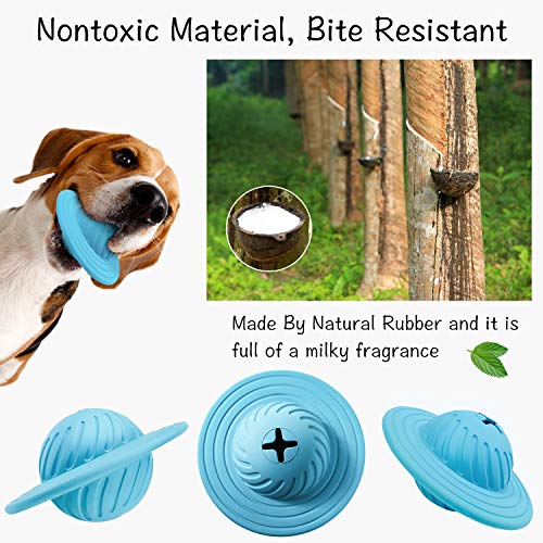 image for Wisedom Dog Treat Ball IQ Interactive Food Dispensing Puzzle Toys for 