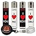 Bundle - 5 Items - Clipper Lighter I Heart Designs