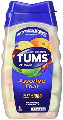 Tums Ultra Strength 1000 72 Tablets