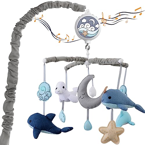Baby Mobile for Crib,ACRABROS Crib Mobile for Boys Girls,35 Lullabies