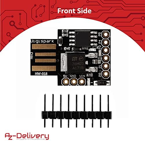 Digispark Rev.3 Kickstarter ATTiny85 Placa de Desenvolvimento com USB Compatível com Arduino e E-Book Incluído!