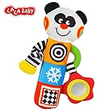 LALABABY Early Education Hand Wave Stick for Over 0 Years of Age (Panda)