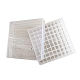 LLERRA 2 ML Cryovial Storage Box Holds 81 Cryo