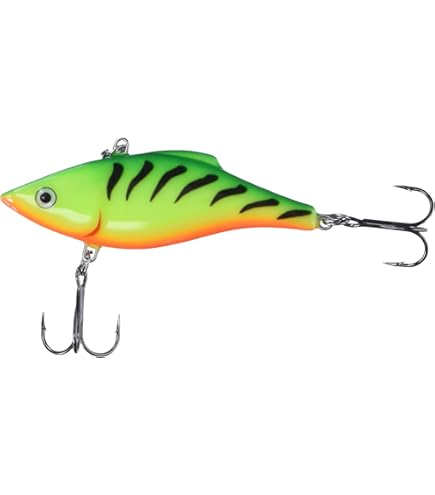 Leurre Rapala Rattlin Rap RNR-7 FT Firetiger – Sans Lèvre, Coule, 1/2 Oz – Neuf Stock
