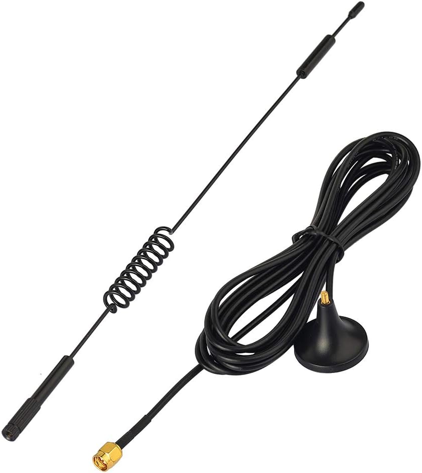 Eightwood 4G Omnidirectional Outdoor Antenna, SMA Adapter, 3m Cable, Portable Base + SMA Cable (RG178 15cm) - Image 4