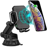 CHOETECH Wireless Car Charger, 10W/7.5W Fast Wireless Charger Car Mount, Dashboard Phone Holder Compatible with iPhone 11/11 Pro/11 Pro Max/XS/XS Max/X/XR/8/8 Plus, Samsung Galaxy Note 10/S10/S9 /S8