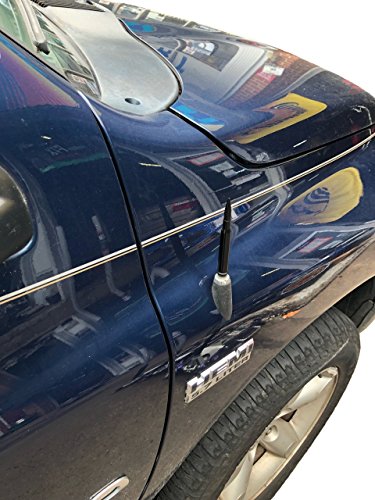 Trunknets Inc Bullet Style Antenna Mast for Dodge RAM 2500 2010 2011 2012 2013 2014 2015 2016 2017