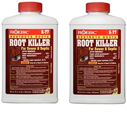 Roebic Laboratories K-77 Root Killer, 32OZ, (2)