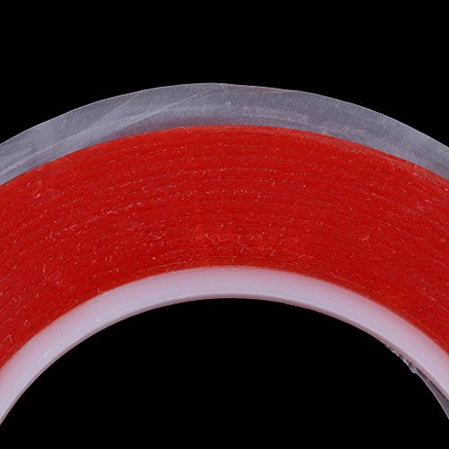 image for MonkeyJack 1 Roll PET Acrylic Double Sided Adhesive Tape Ultra Clear S