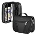 Blue Donuts Durable 120 CD/DVD Black Carrying Case w/Handle and Outer Pocket