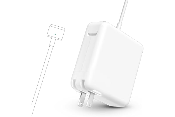 Mac Book Pro Charger - 85W Magnetic T-Tip Power Adapter (Between 2012-2017) | Mag 2 Laptop Charger Compatible with MacBook Air/Pro Retina 13/15/17 " After 2012 with Model: A1425, A1435, A1502,MF840