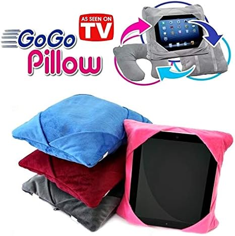 As Seen On Tv 3 In 1 Multifunction Gogo Pillow Grey Amazon Ca