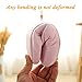 HOMOSEAL Women's Slippers Washable Closed Toe Ultra Lightweight Cotton Indoor Slipper, S, Beige
