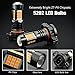 JDM ASTAR Bright Amber PX Chips 5202 5201 LED Fog Light Bulbs