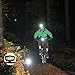 USION Bike Lights Front and Back, USB Rechargeable Bike Light Set Super Bright, 3 LED Mountain/Road Bicycle Headlight & Free Taillight,Cycling Safety Flashlight,Easy Install