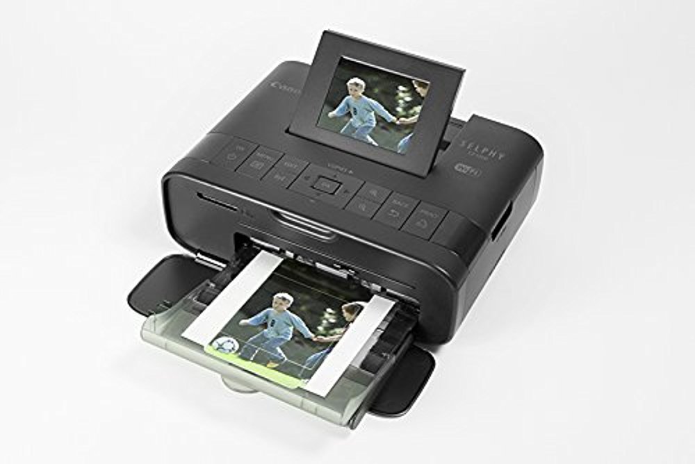 Canon 0599C001 Selphy CP1200 Black Wireless Color Photo Printer