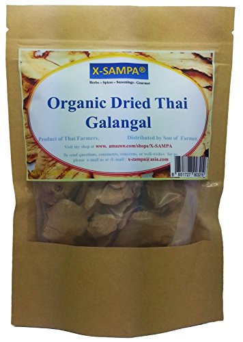 Yours Kitchen Organic Dried Thai Galangal Slice From My Farm (1.8 Ounce)