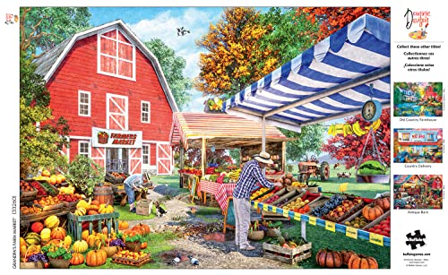 Buffalo Games - Dominic Davison - Grandpa's Farm Market - 500 Piece Jigsaw Puzzle for Adults - Challenging Puzzle Perfect for Game Nights - Finished Puzzle Size is 21.25 x 15.00