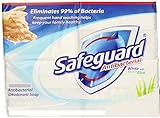 (PACK OF 20 BARS) Safeguard WHITE W/ ALOE Antibacterial Bar Soap. ELIMINATES 99% OF BACTERIA! Washes Away Dirt & Odor! Healthy Skin for Hands, Face & Body! (20 Bars, 4.00oz Each Bar)