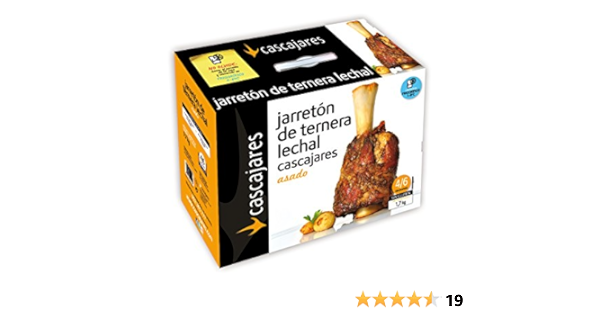 CASCAJARES - Jarretón de Ternera Lechal Asado. 1.7 kilos de ...