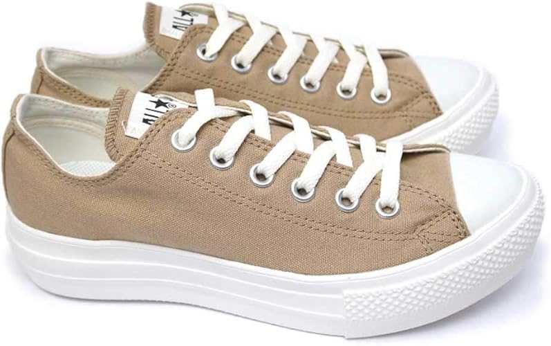 Amazon コンバース Converse All Star Light Plts Ox ライト ローカット レディーススニーカー 靴 シューズ ベージュ4 23 0cm スニーカー