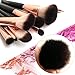 COLOLLINE Makeup Brushes Set 12pcs Soft Synthetic Hair and Nature Bristles Professional Makeup Artist Brush Tool Kit